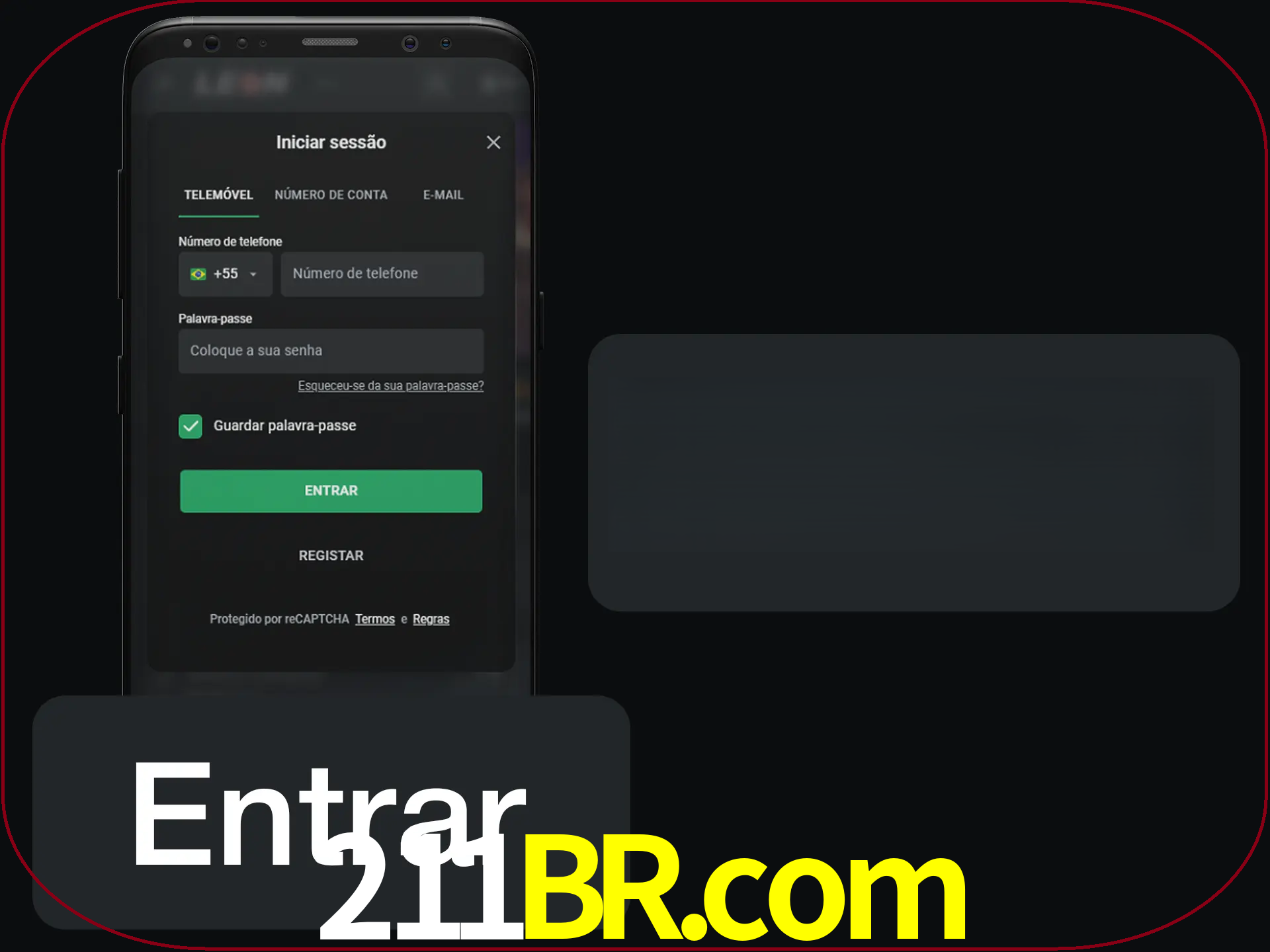 Faça o login para começar a apostar e jogar no cassino.